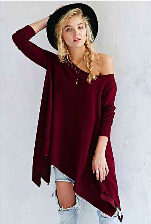 Project Social T Off-The-Shoulder Tunic Top