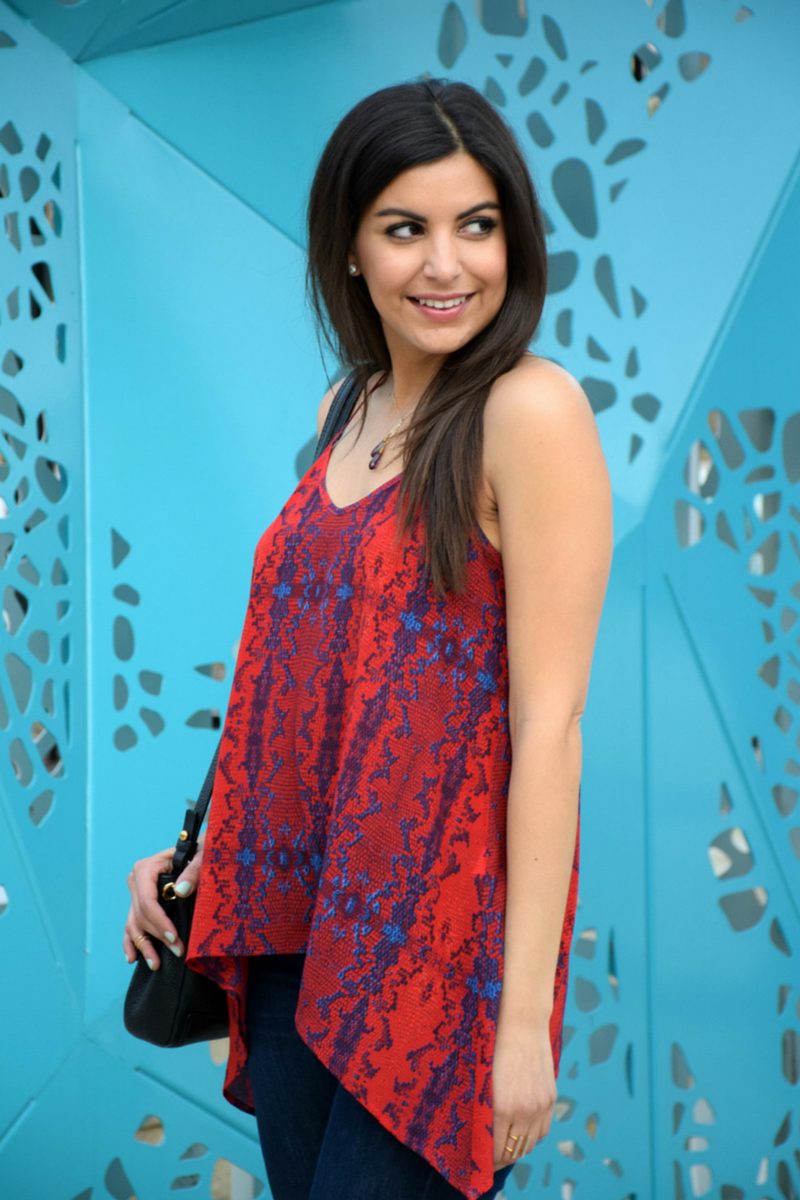 BCBG printed Dress for work