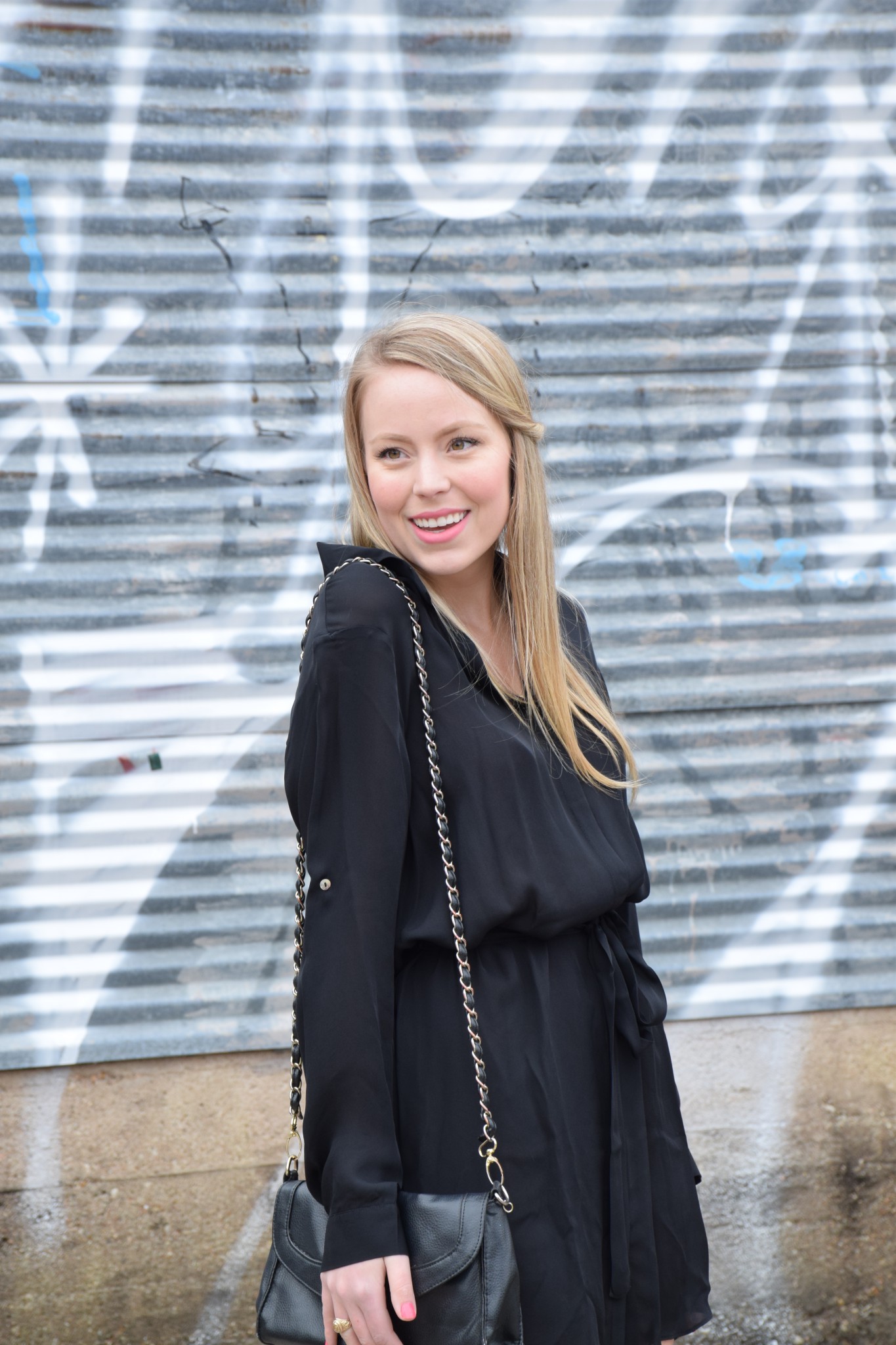 silk shirt dress