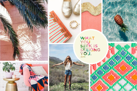 Seek Wander Share, spring 2016 mood board, fashion mood board, shop small, shop handmade, shop ethical, ethical fashion, handmade fashion, Guatemalan artisans, guatemala